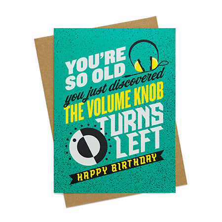 So Old - Volume Knob