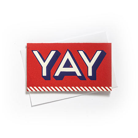 Mini Cards - Yay! – Lure Paper Goods