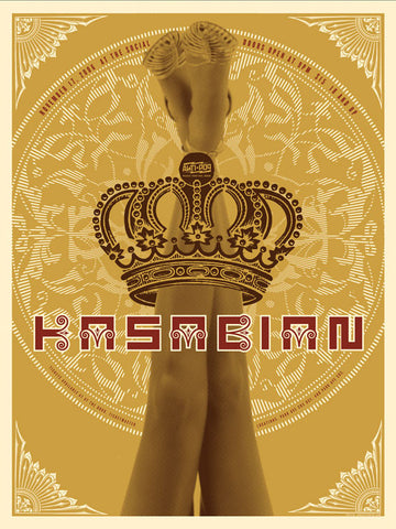 Kasabian Music Gig Poster