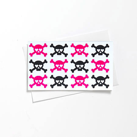 Mini Skull Love Tag Card