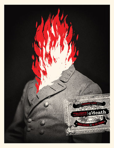 O'Death Music Gig Poster