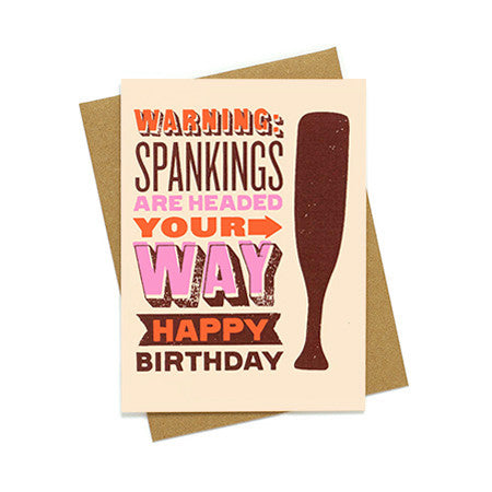 Spankings Are Headed Your Way