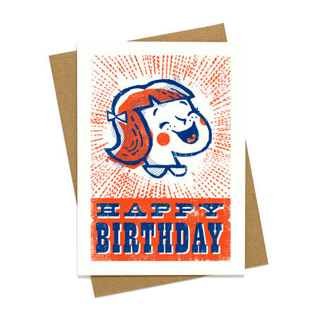 Vintage Birthday Girl