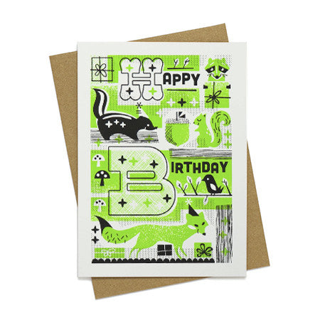 Woodland Animal Birthday