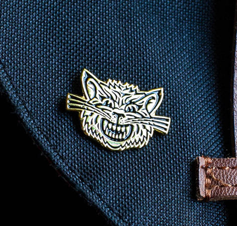 Angry Cat Pin