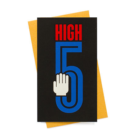 High Five Greeting Card