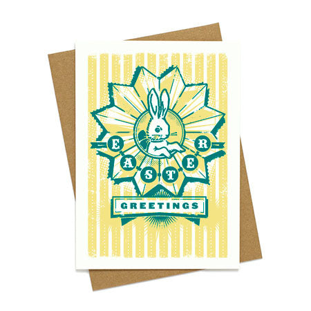 Easter Greetings Pinwheel Card