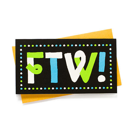 For The Win Greeting Card