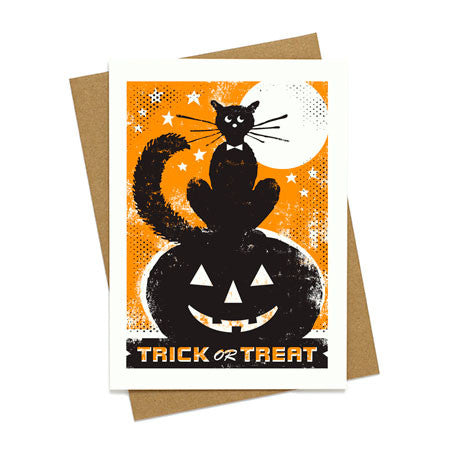 Trick or Treat Halloween Card