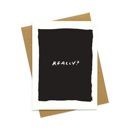 Really? Snarky Card