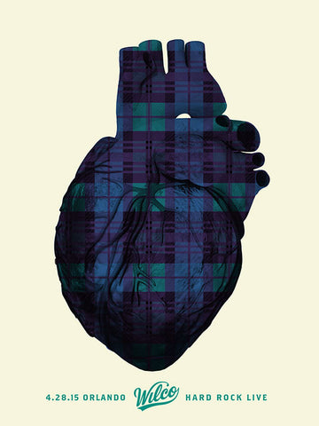 Wilco - Plaid Heart