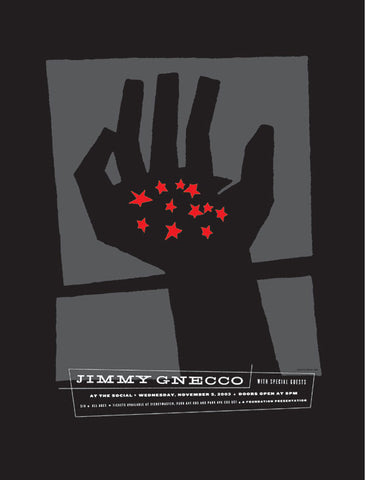 Jimmy Gnecco Music Gig Poster