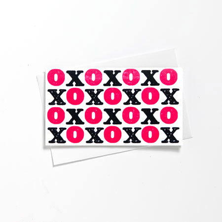 Mini XOXO Tag Card
