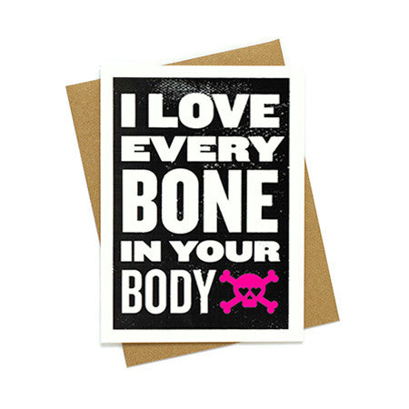 Love Every Bone Card