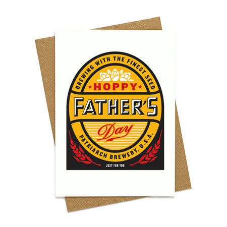 Hoppy Father's Day Beer Card